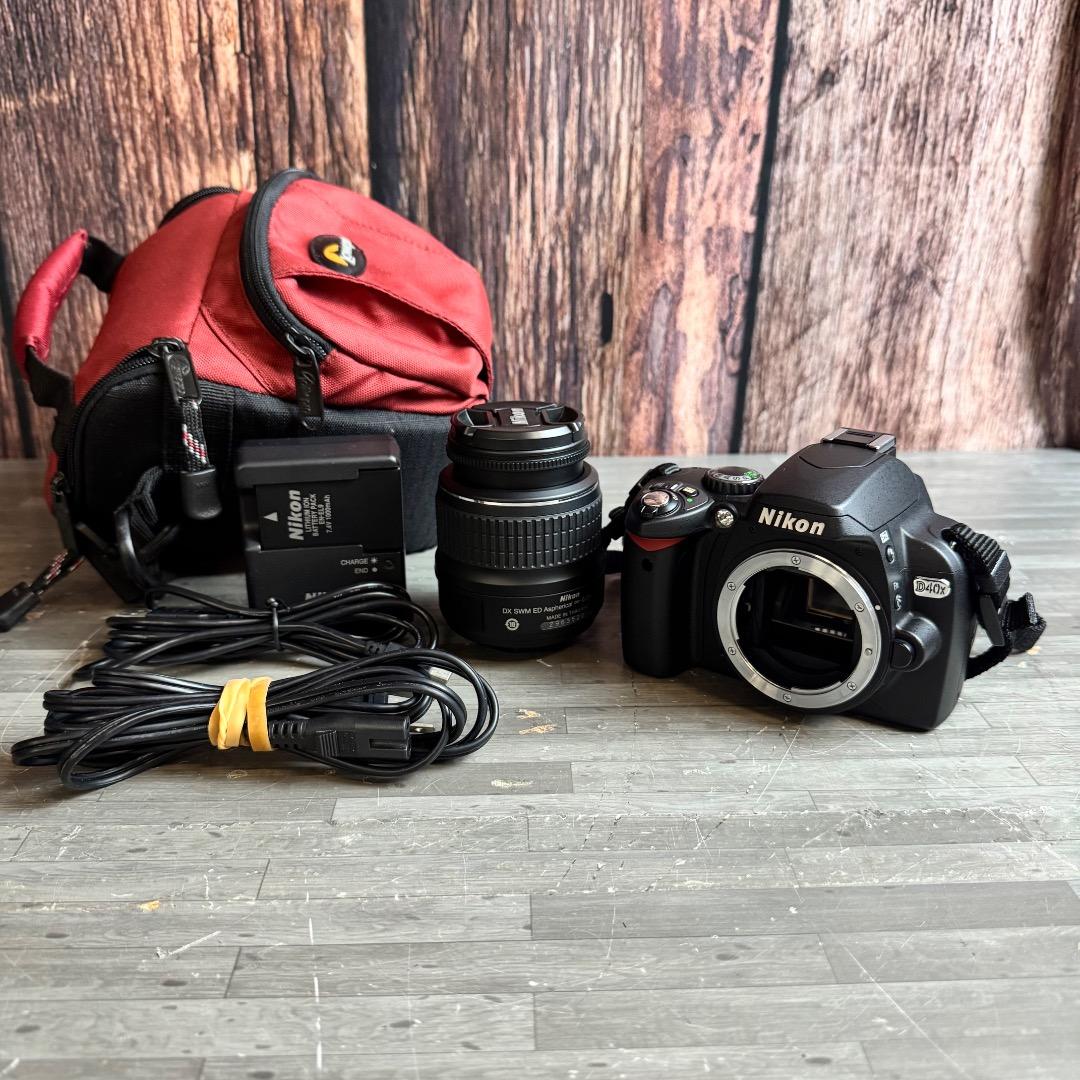 Nikon ニコン 一眼レフカメラ D40X ED18-55㎜レンズ付 デジカメ Amazon | Nikon D40x 10.2MP デジタル一眼レフカメラ 18-55mm f/3.5