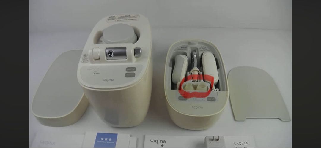 saqinapino steamer サキナエステマシン サキナピノ 本体 - メルカリ