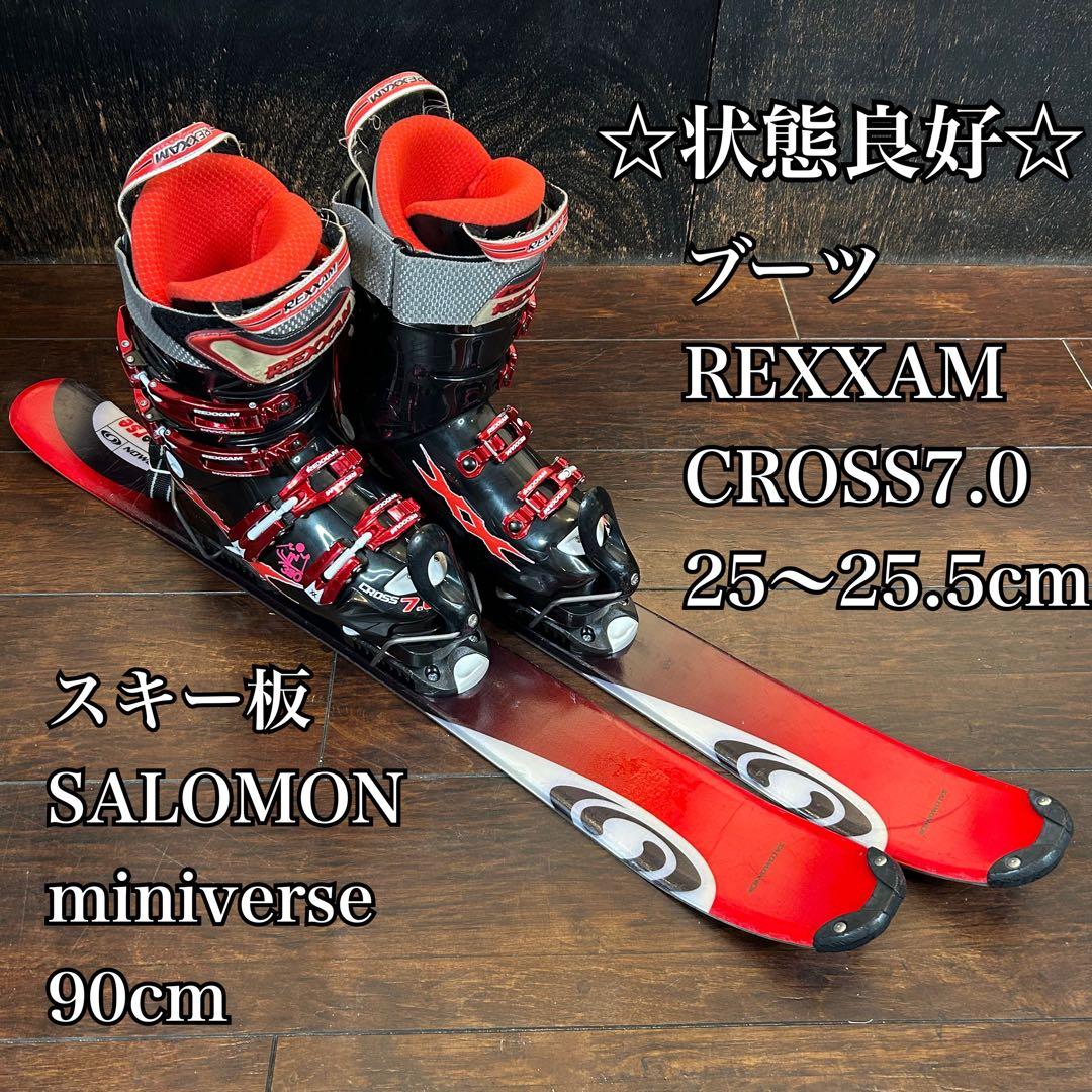 状態良好◇ SALOMON miniverse 90cm ブーツ　25〜25.5 SALOMON（サロモン） （メンズ）スキーブーツ 25 SELECT HV MR 25