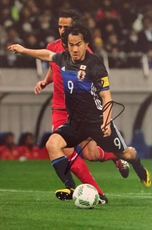 岡崎慎司　サッカー日本代表　１２Ｘ８　直筆サイン入りフォト ミントモール / MINT 浦和店 / 2012-13 Japan National Team Official