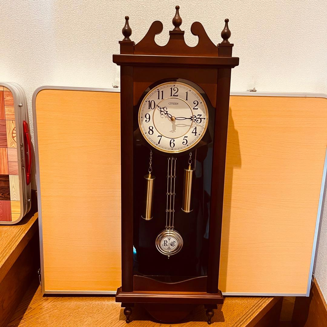 CITIZEN 振り子時計 ストロークN 報時付き 4MJ807-N06 - メルカリ