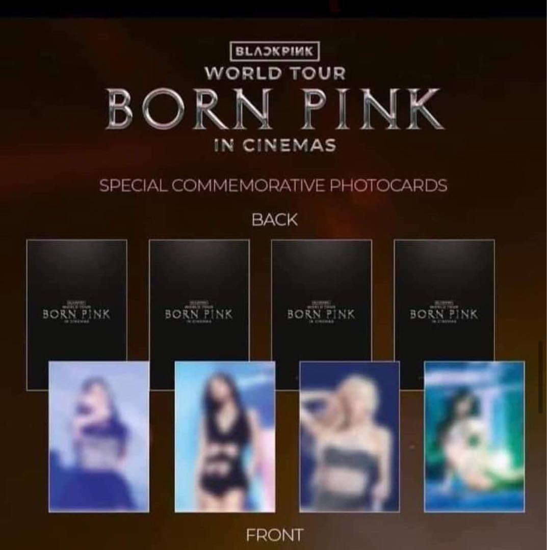 正規品 BLACKPINK BORN PINK 映画特典 トレカ ポストカード - メルカリ