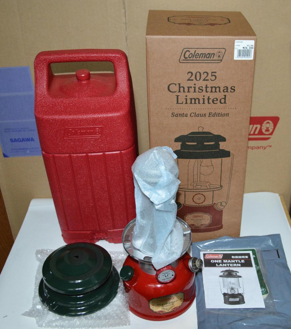 訳あり・グローブ、LED無❕コールマン 2025クリスマスリミテッド