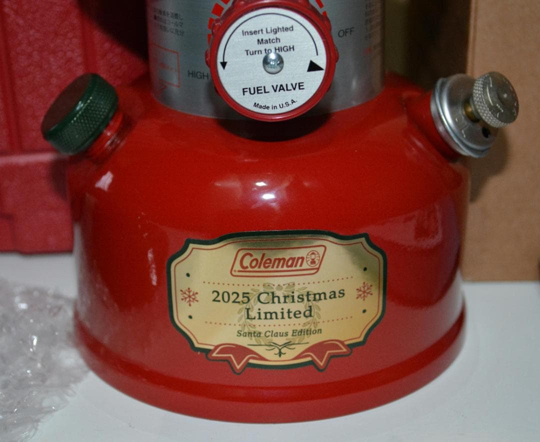 訳あり・グローブ、LED無❕コールマン 2025クリスマスリミテッド