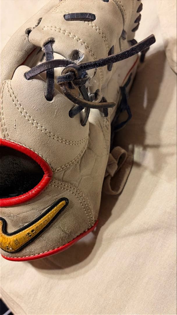 Nike ベージュレザーグローブ NIKE激レア 手に入らない限定モデル 楽天市場】【交換往復送料無料】 野球 グローブ 大人 左投げ ナイキ