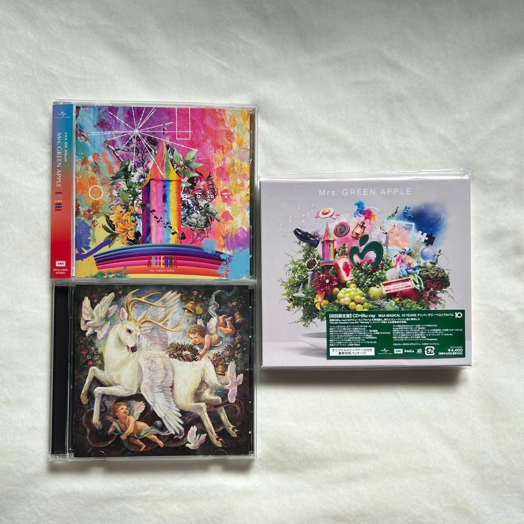 Mrs. GREEN APPLE CD 3枚セット - メルカリ