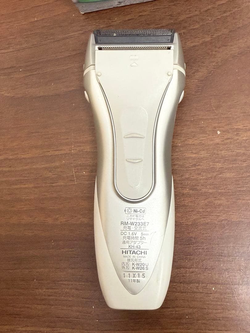送料込み】HITACHI 電気シェーバー RM-W233E7 エスブレード