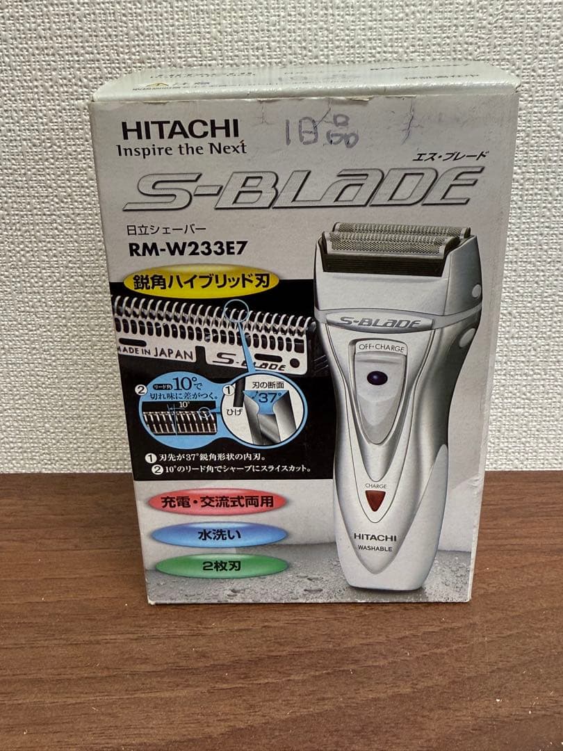送料込み】HITACHI 電気シェーバー RM-W233E7 エスブレード