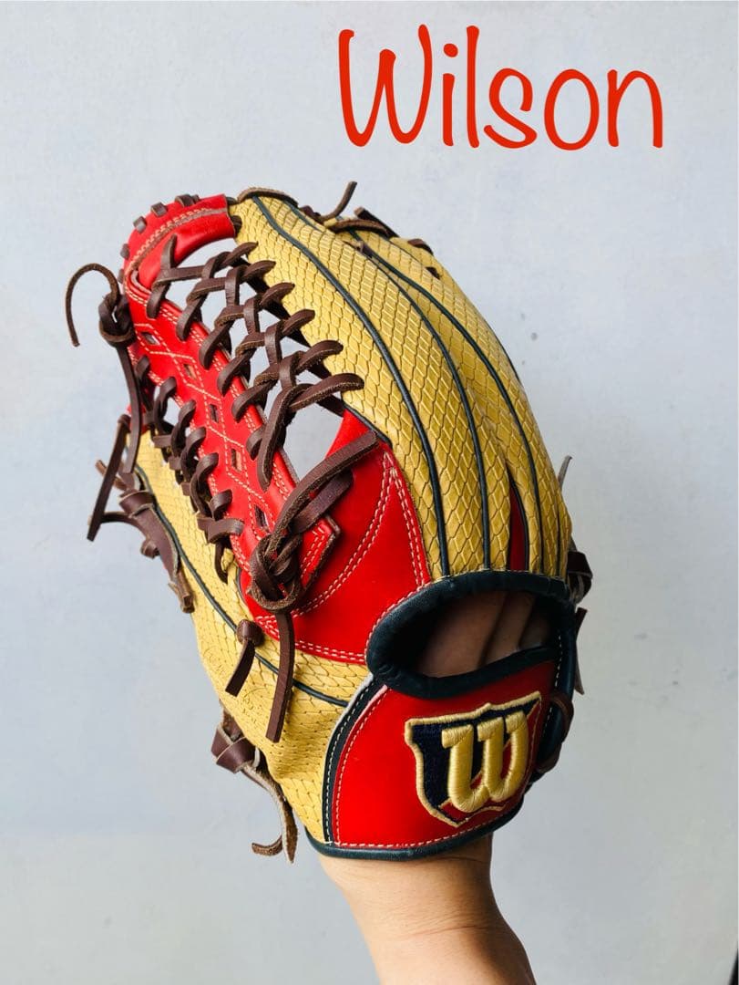 ウィルソン　軟式用グローブ（外野手用） ウイルソン（Wilson）（メンズ、レディース）軟式用グラブ 外野手用