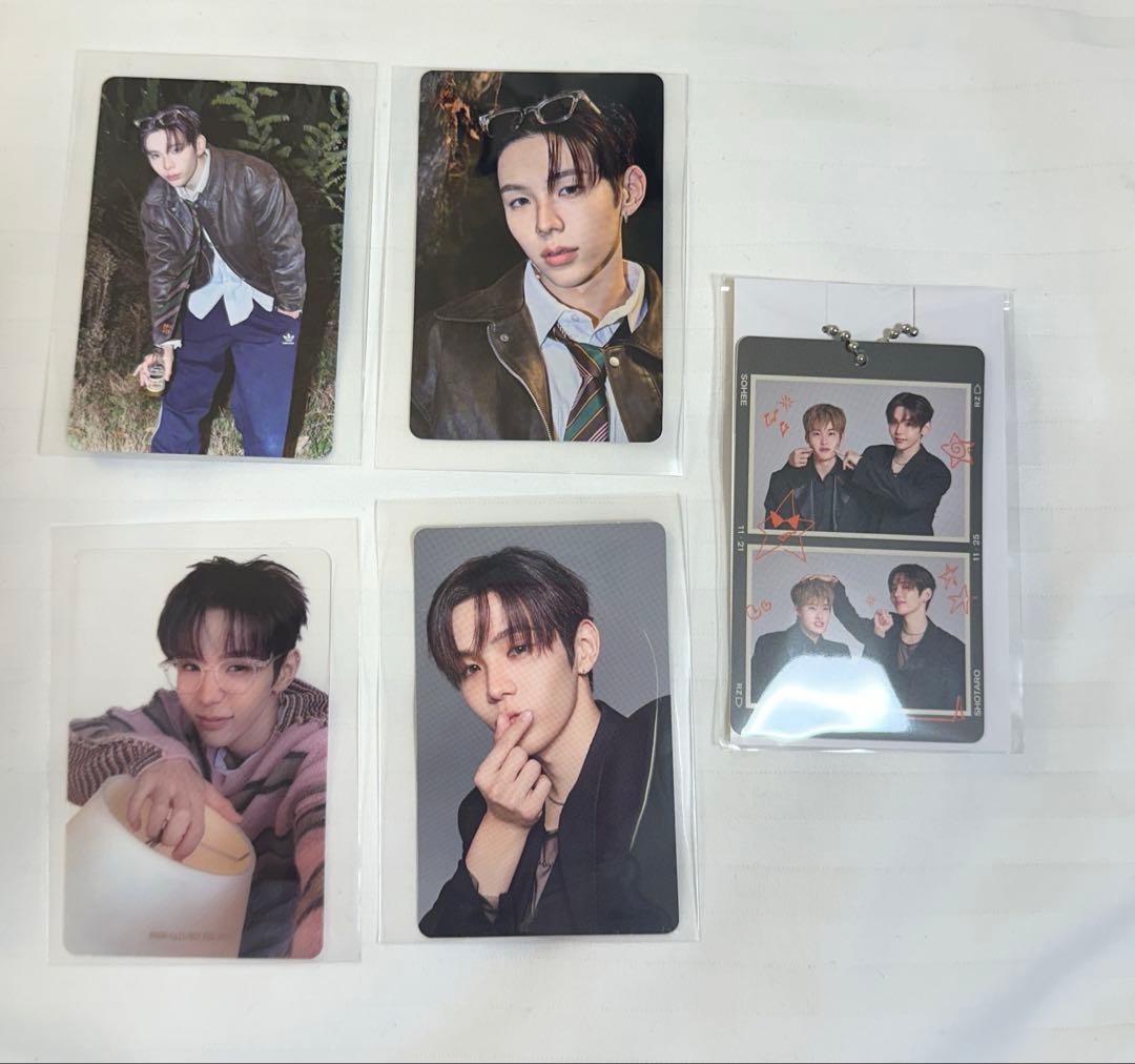 RIIZE ショウタロウ トレカ4枚＆2カットフォトカードチャーム - メルカリ