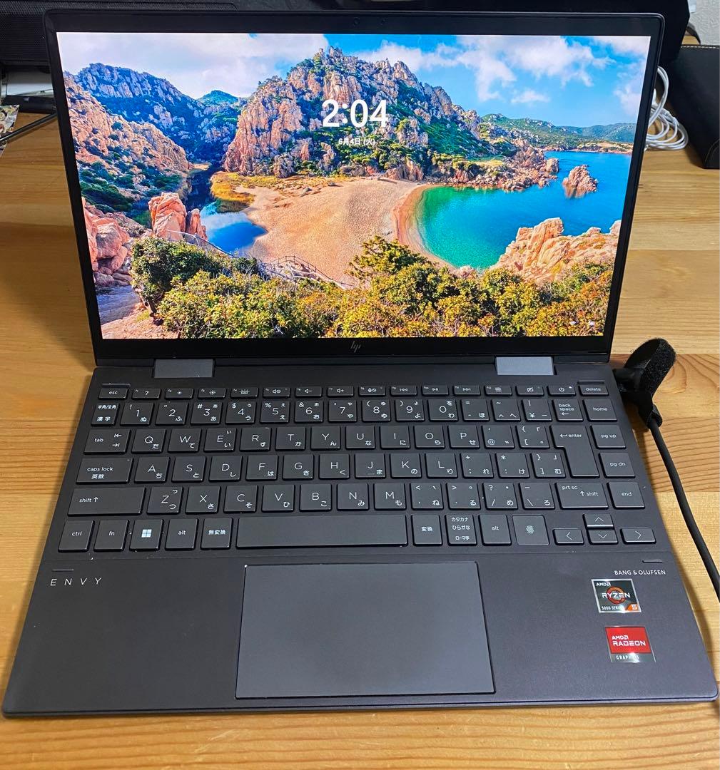ENVY x360 RYZEN 5600U 13.3インチ　タッチパネル Amazon.co.jp: HP ノートパソコン HP ENVY x360 13 13.3インチ フルHD