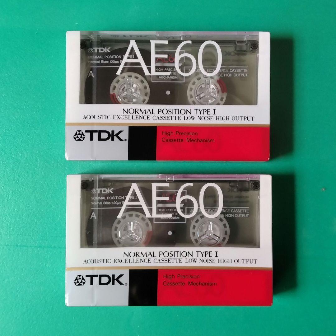 TDK AE60 (第2世代) カセットテープ 2本 未使用 美品 - メルカリ