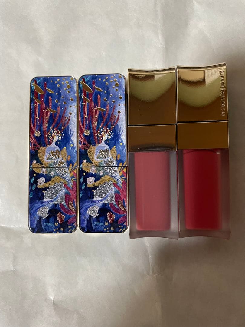 ☆美品☆クレドポーボーテ ルージュアレーブル 524他4点セット 美品 クレドポーボーテ ルージュアレーブル 524 ホリデー 2023 限定品