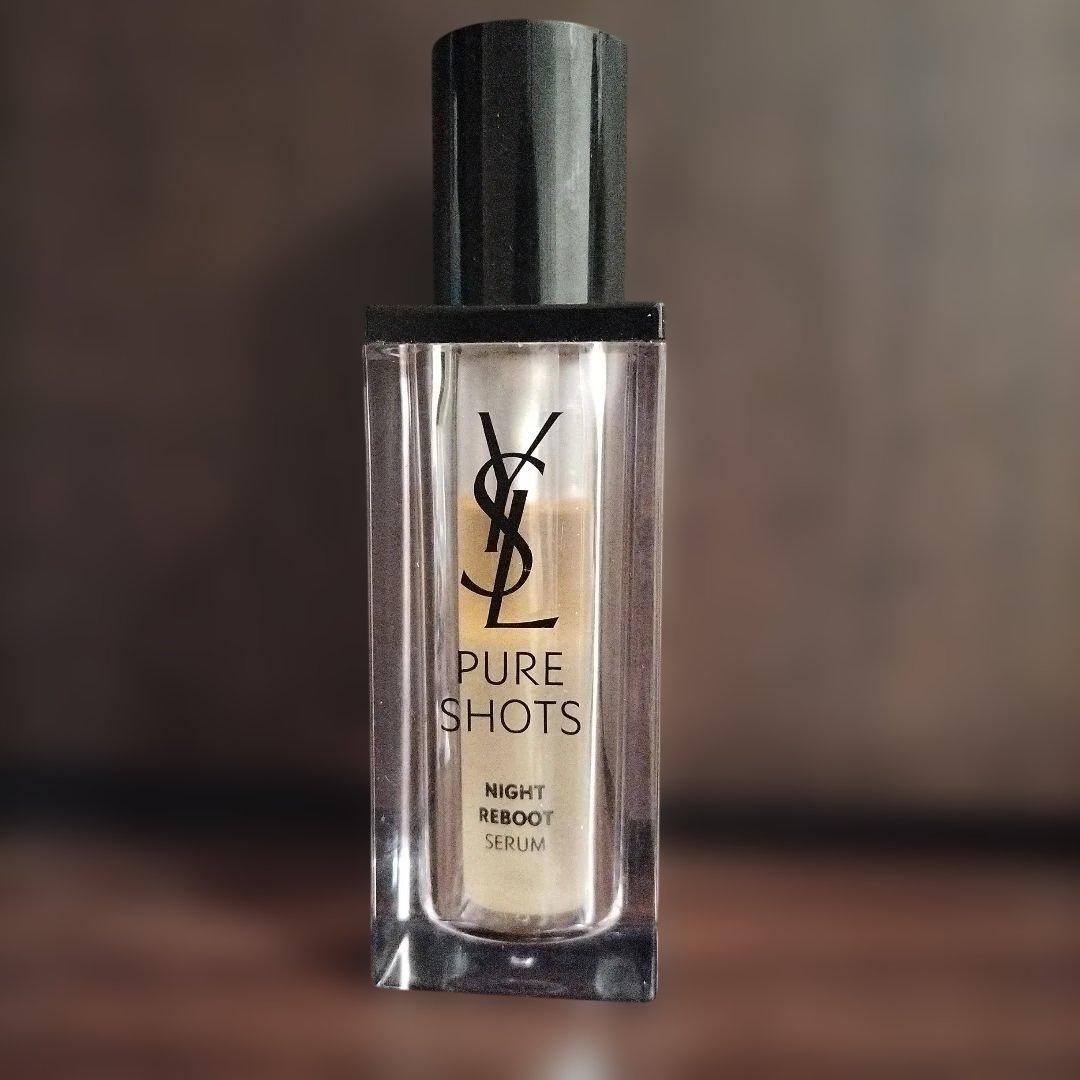 YSL PURE SHOTS NIGHT REBOOT SERUM 30ml - メルカリ