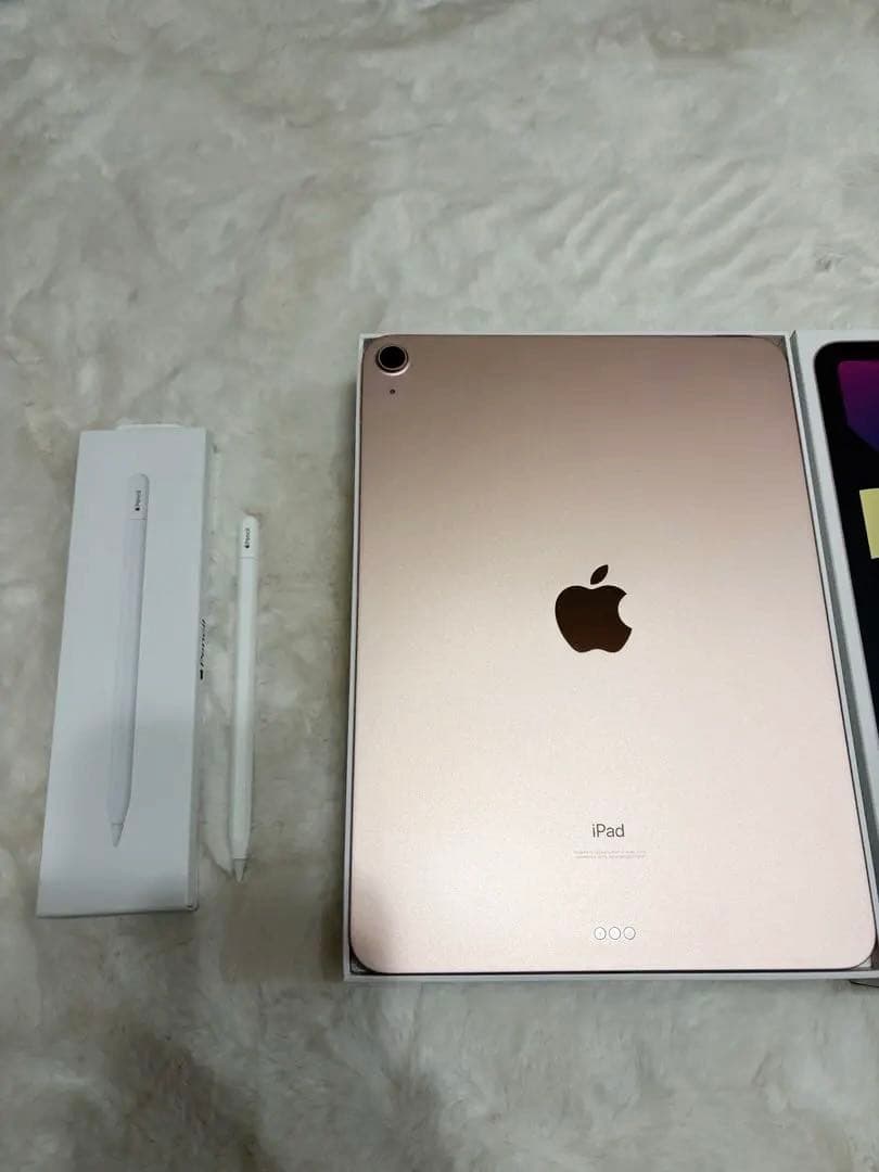 iPad air (第4世代) ローズゴールド + Apple Pencil - メルカリ