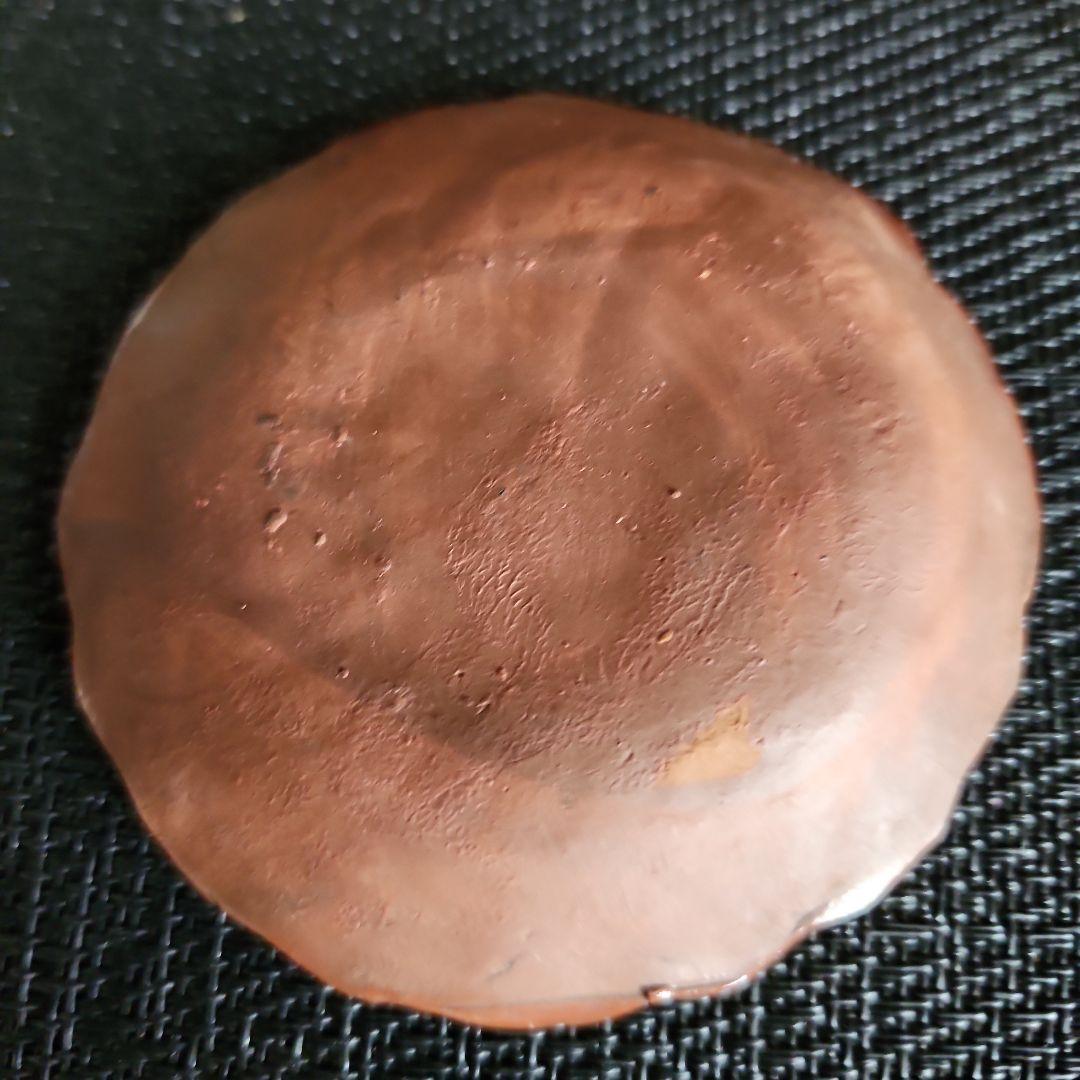 2910 備前焼 煎餅皿 豆皿