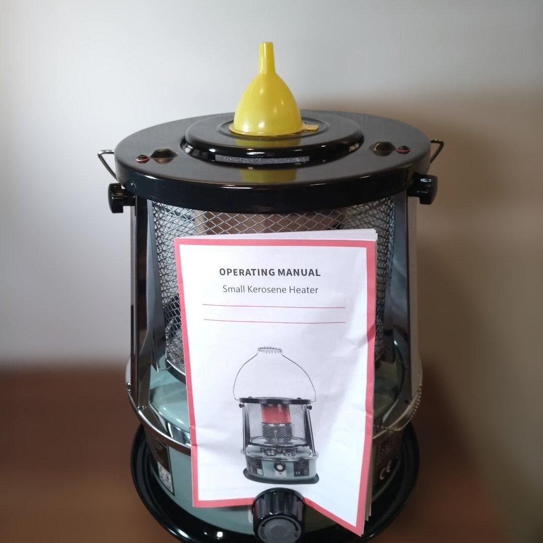 ⭐️屋内外 灯油ストーブ ダイヤル式 高さ伸縮式 替芯付 WIND HAZE