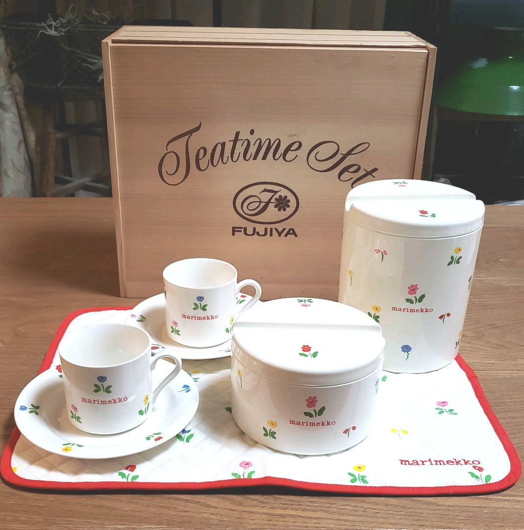 非売品 marimekko マリメッコ ティーセット 不二家 新品 - メルカリ