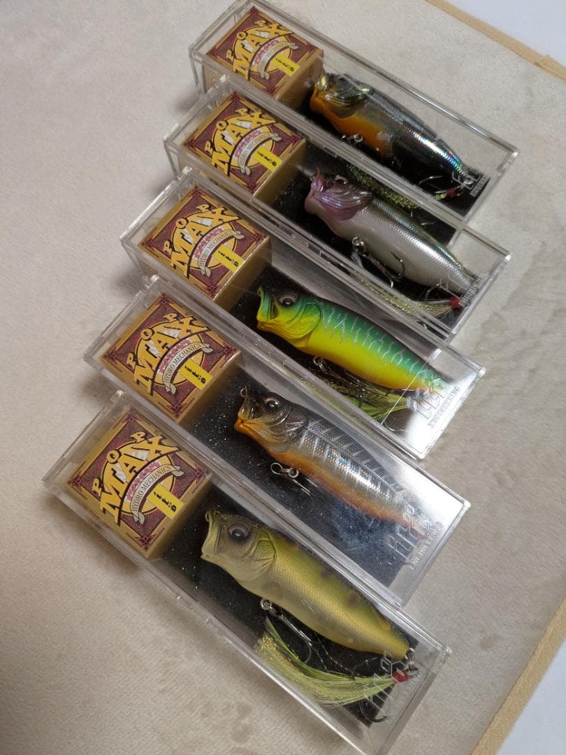 メガバス　ポップマックス　5個セット Megabass（メガバス） ポップマックス POP MAX : Japan Bass Tackle
