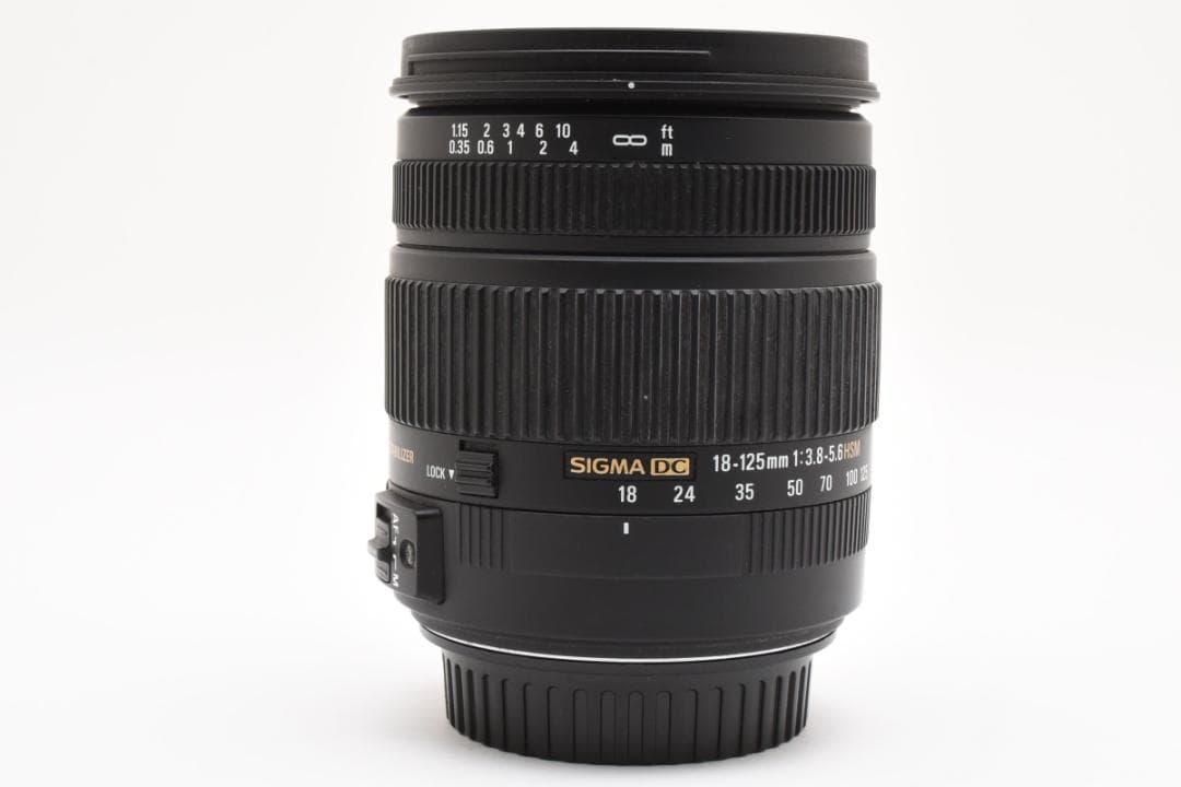ジャンク キャノン用 SIGMA 18-125mm F/3.8-5.6 9607
