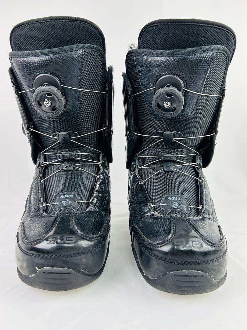SLIB ダブルBOA スノーボードブーツ ゼブラ柄 26.5cm　スノボ