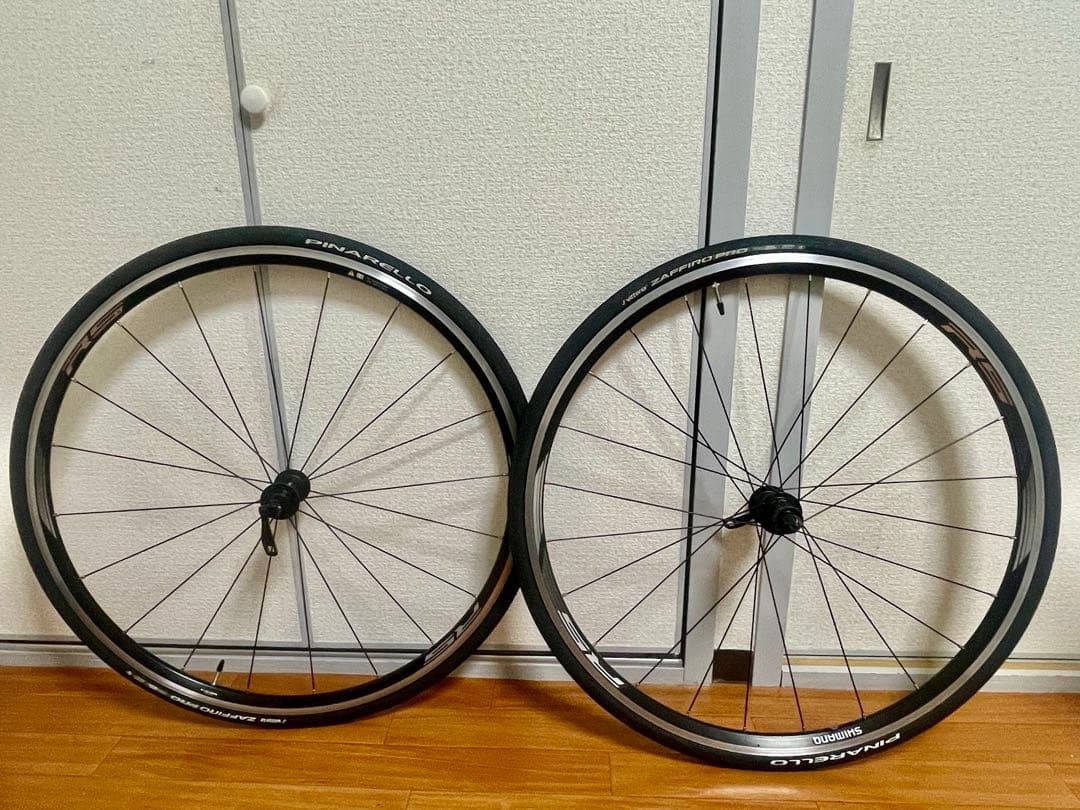 美品】SHIMANO WH-RS010 ホイール RS010 クリンチャーリアホイール