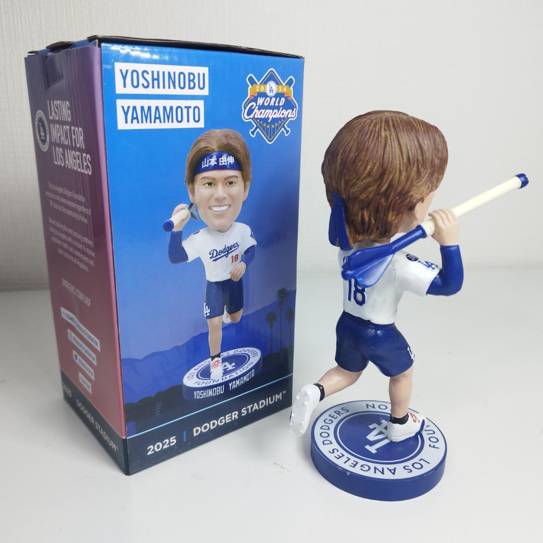山本由伸 ドジャース サンセットラン ボブルヘッド ピッチャー バブル