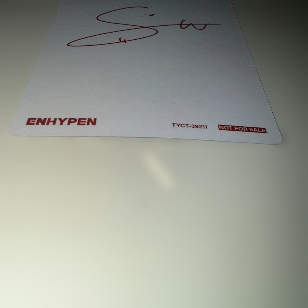 enhypen 結 ソヌ ソロジャケット トレカ SUNOO - メルカリ