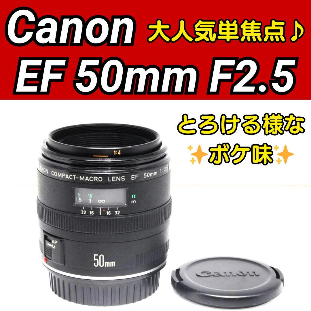 Canon EF 50mm F2.5 コンパクトマクロ ❤ 単焦点レンズ EF50mm F2.5 コンパクトマクロ - キヤノンカメラミュージアム
