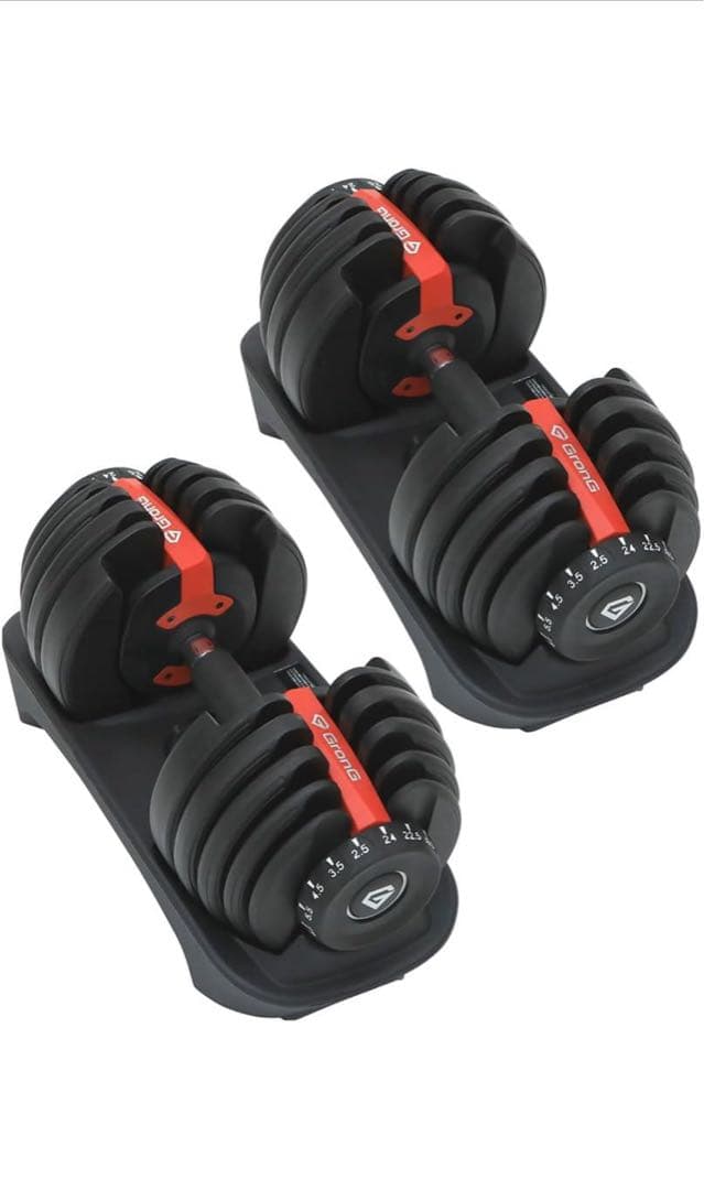 調整可能ダンベル 2.5kg-24kg 15段階 FILM可変式15段階ダンベル2.5-24kg[2点]