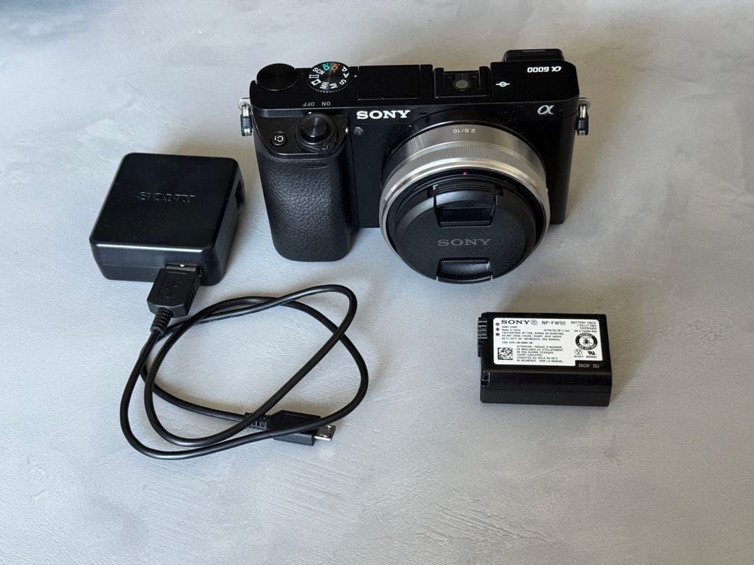 SONY α6000 ボディのみ - メルカリ