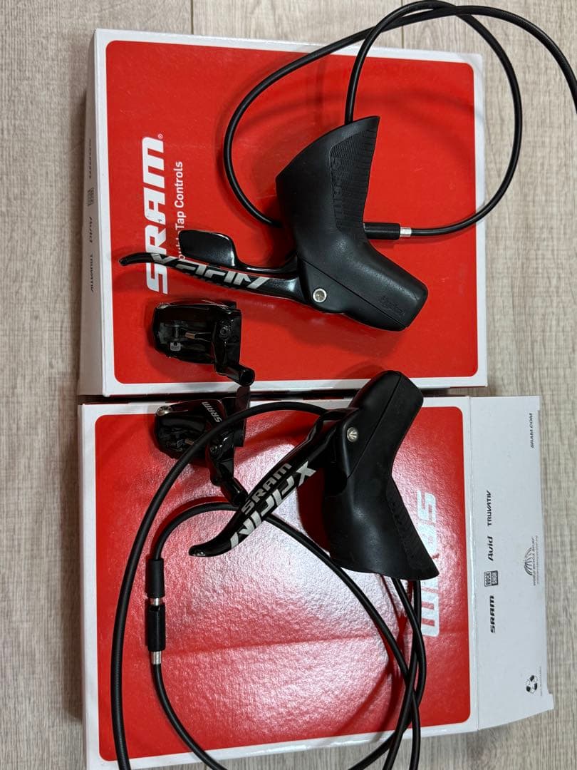 SRAM APEX シフター＆ディスクブレーキセット SRAM（スラム）Apex HRD Shift/Brakeset（エイペックス油圧ディスク