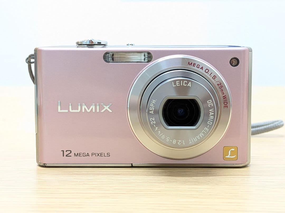動作OK】Panasonic LUMIX DMC-FX40 スイートピンク 【動作OK