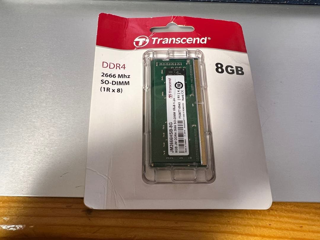 DDR4 8GB 2666Mhz 未使用新品 LOHACO - 増設メモリ デスクトップ用 DDR4-2666 PC4-21300 8GB DIMM