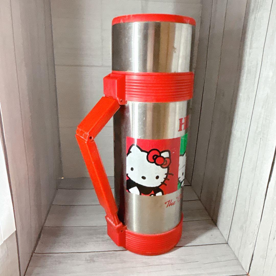入手困難 昭和レトロ ハローキティ 大きい水筒1989年製 www.cosaga.com