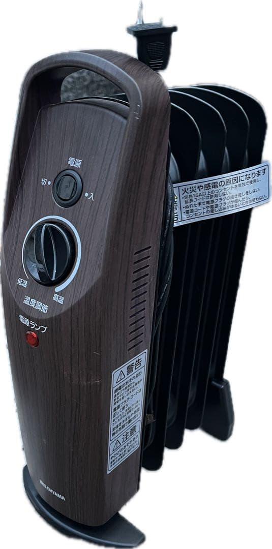 アイリスオーヤマ ミニオイルヒーター POH-505K-MD - メルカリ