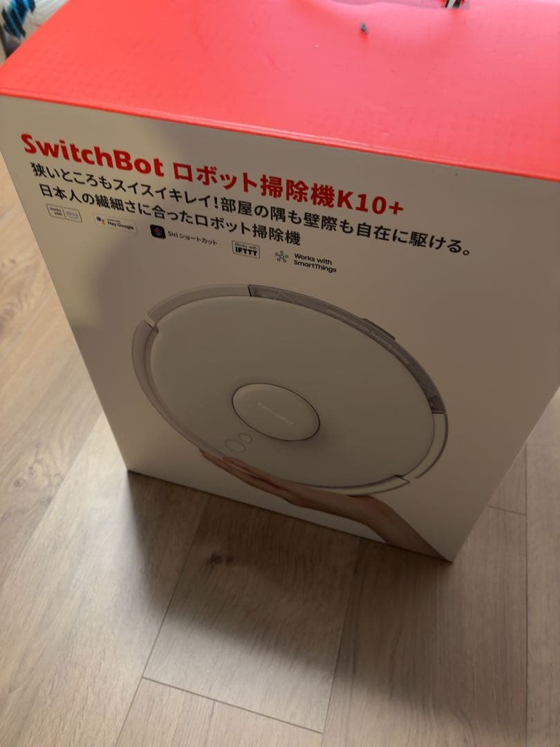 【ジャンク】SwitchBot ロボット掃除機K10＋　アクセサリー付 SwitchBot ロボット掃除機 K10＋ – SwitchBot (スイッチボット)