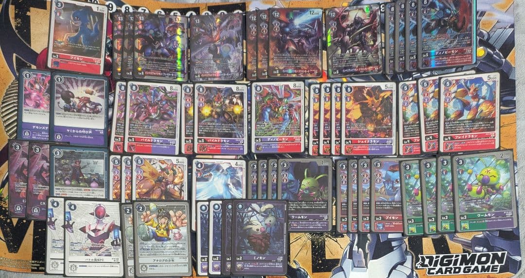 赤紫インペリアルドラモン 赤紫インペリアルドラモン デッキ デッキ 赤