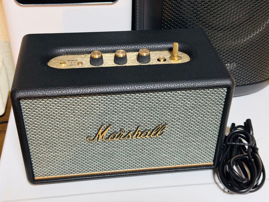 【国内正規品】マーシャル　ACTON III　Marshall ブラック ACTON III – Marshall │ 完実電気株式会社 | KANJITSU DENKI CO.,LTD