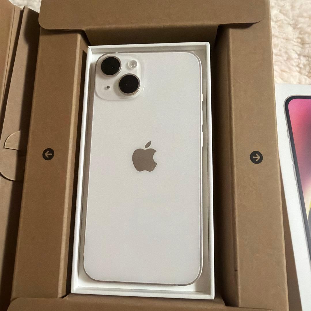 Apple iPhone 14 スマートフォン本体　256GB スターライト iPhone 14 256GB - スターライト（SIMフリー）[整備済製品] - Apple