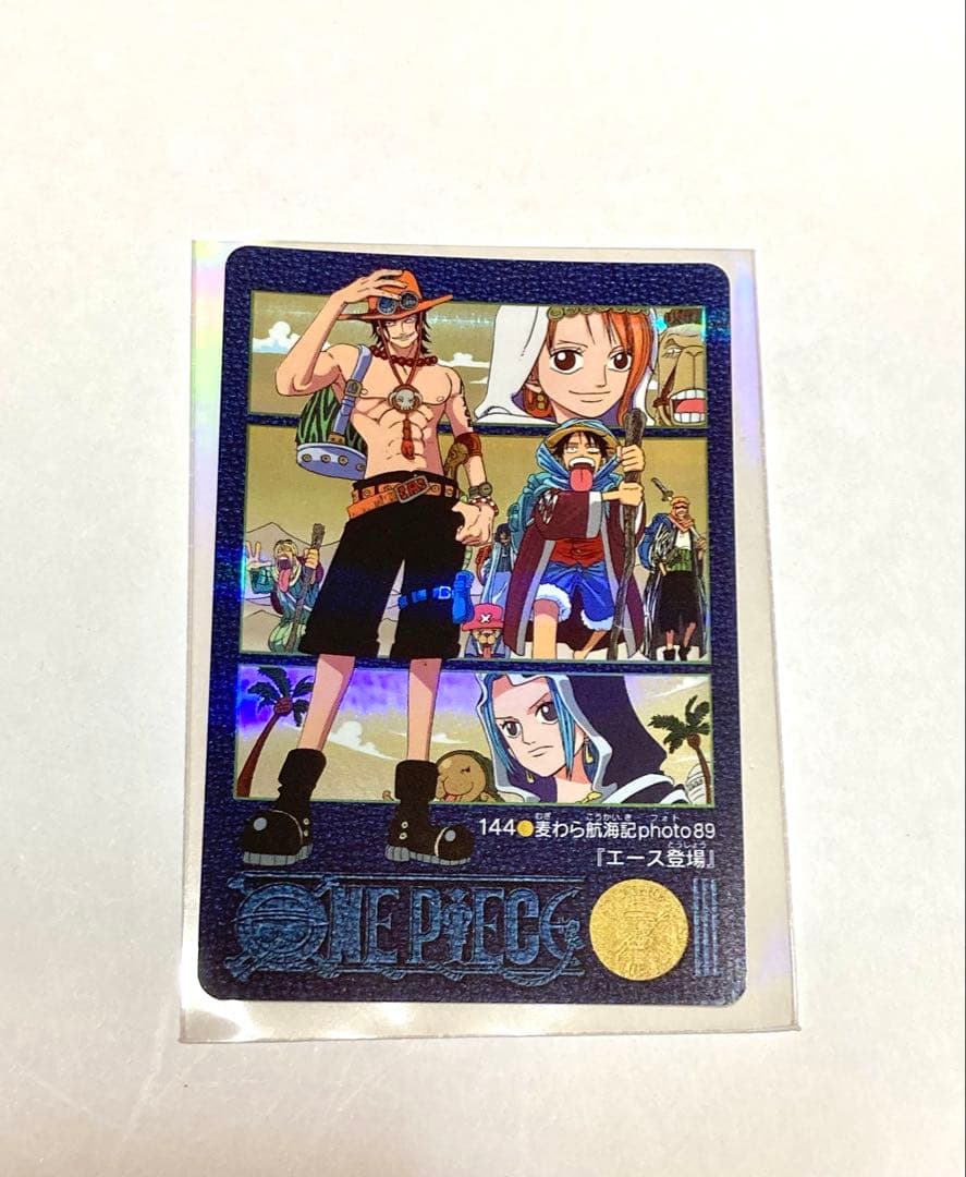 ワンピース ビジュアルアドベンチャーカード144 「エース登場」 - メルカリ