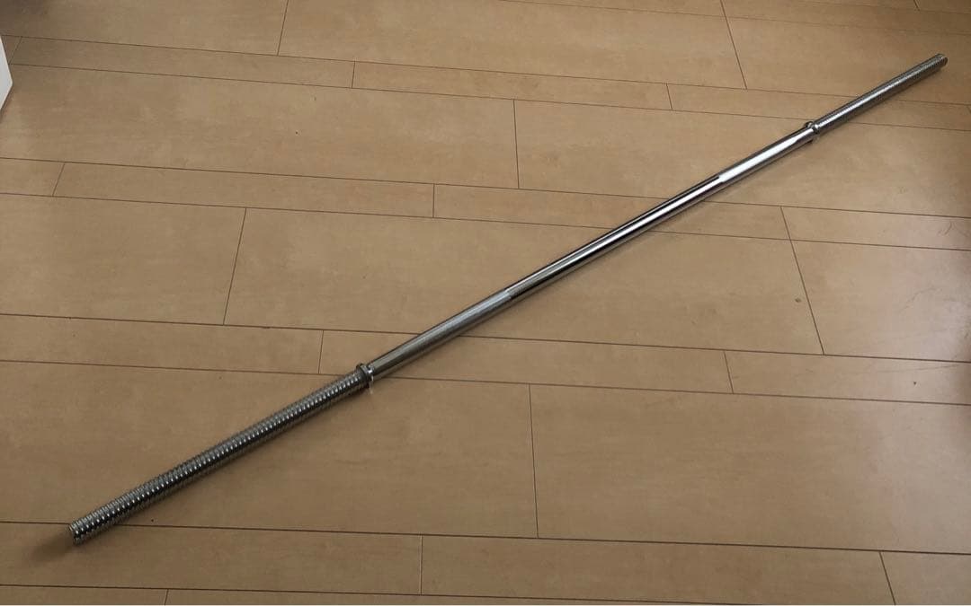 28mm 180cm バーベル ベンチプレス ホームジム ホームビルダーパックII / ラット付：ラバーバーベル140kg シャフト