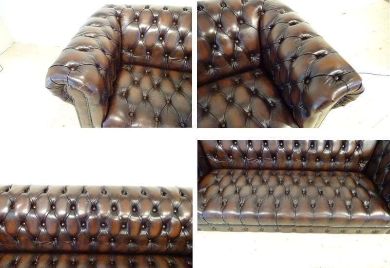 Martin28様専用【極上】チェスターフィールド クラブマン 3人掛け