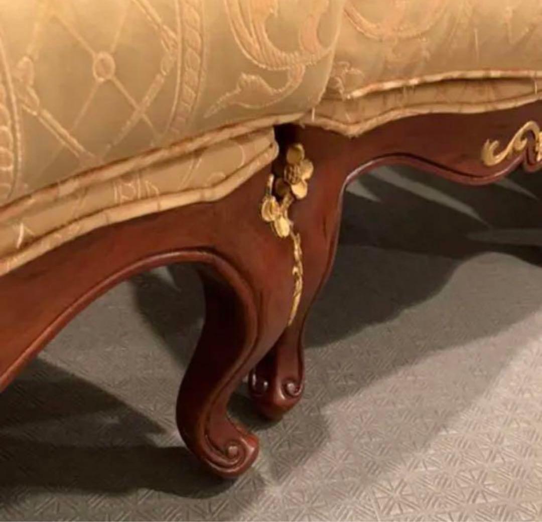 クラシック・ジャカールチェア4脚＆冨士フジファニチャーテーブル