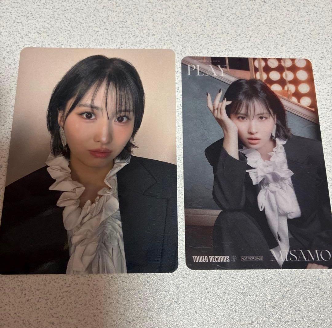 MISAMO モモ PLAY タワレコ ラキドロ トレカ フォトカード ミサモ
