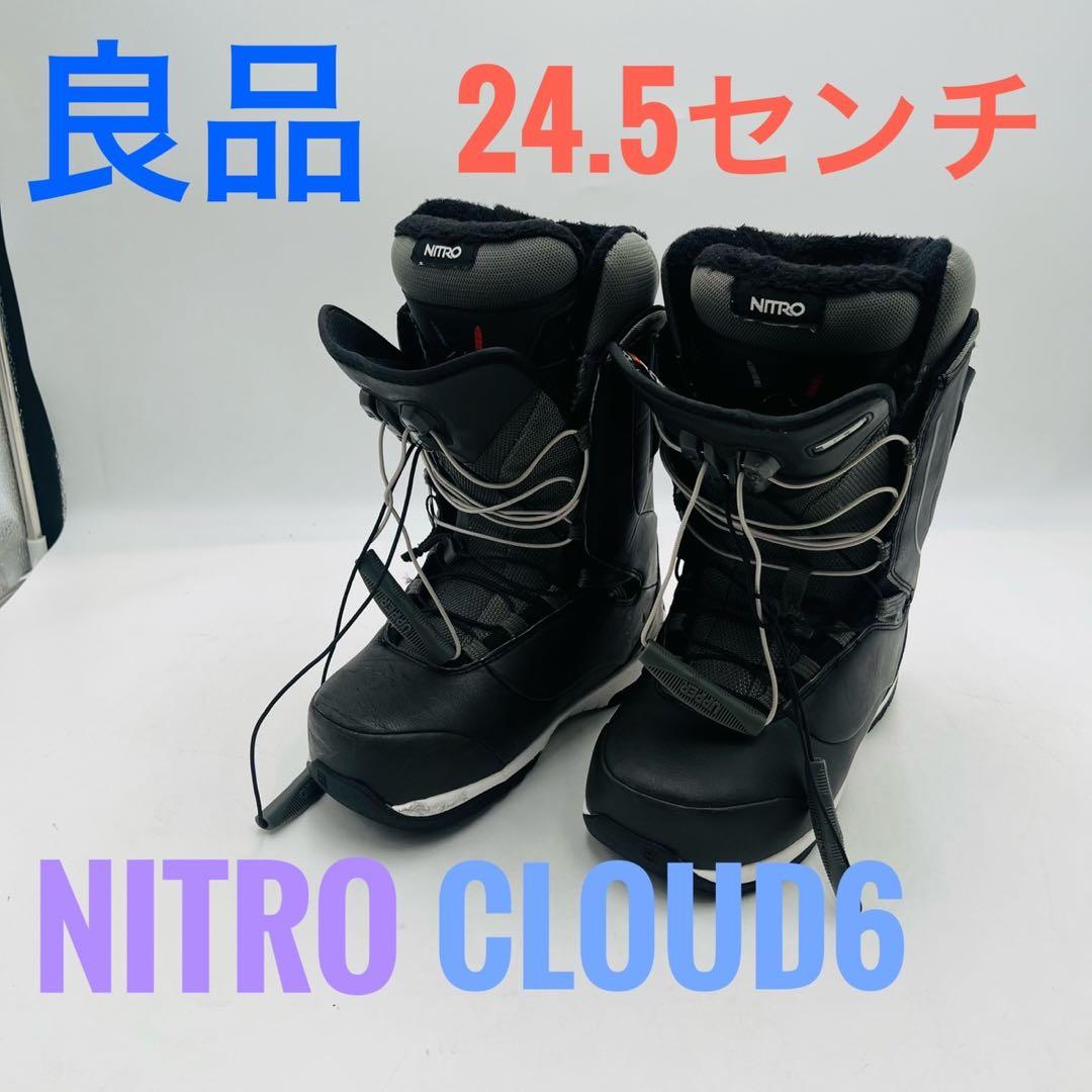 【良品】 NITRO ナイトロ CLOUD6 スノーボード ブーツ24.5cm 楽天市場】ナイトロ ブーツ NITRO TEAM チーム TLS 25-26 MENS メンズ