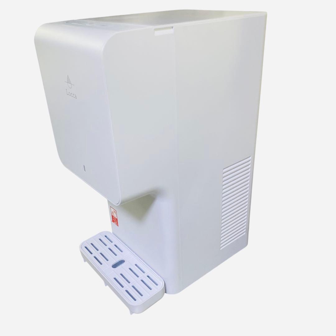 美品】locca 浄水型 ウォーターサーバー LC24D1S-PW-AW - メルカリ