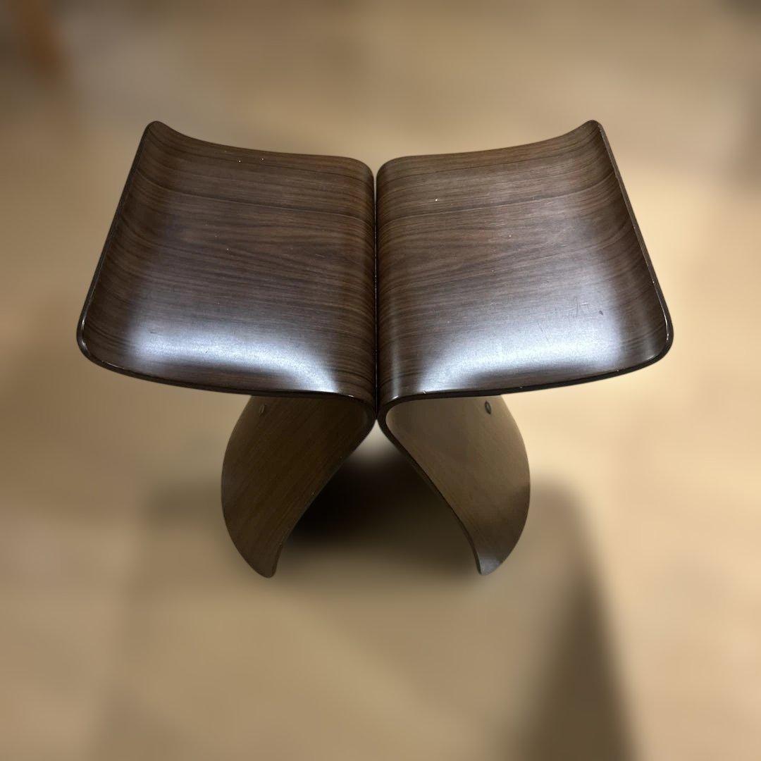 天童木工 TENDO バタフライスツール　柳宗理 SORI YANAGI 中古品 楽天市場】天童木工 超希少 本物 柳宗理「バタフライスツール