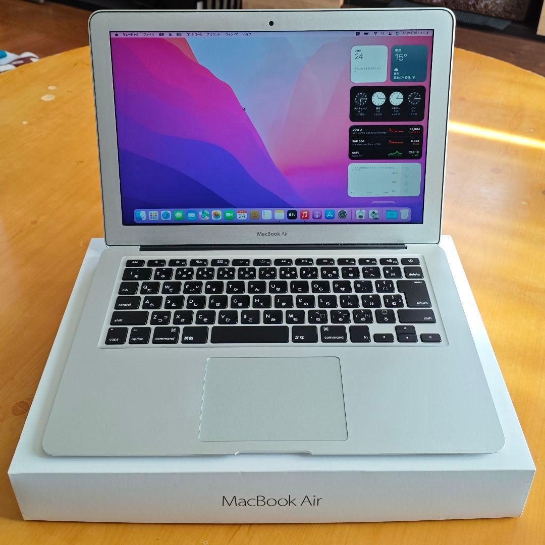 美品】Macbook Air 13インチ i5 8G バッテリー◯ - メルカリ