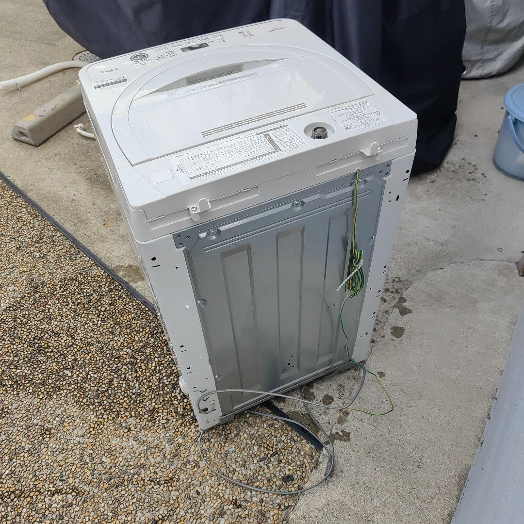 SHARP 5.5k 全自動洗濯機 ES-GE5F-W 2022年式 福岡県より